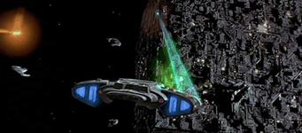 Tir d`un cube Borg