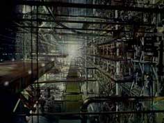Intérieur d`un Cube Borg