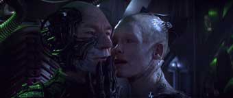 Locutus et la Reine Borg