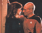 Jean Luc Picard et Beverly Crusher