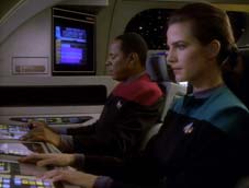 Benjamin Sisko et Jadzia Dax