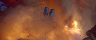 Explosion du pas de tir de Soran