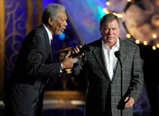 Morgan Freeman et William Shatner