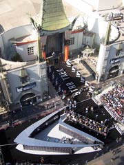 Premi&egrave;re sur Hollywood Boulevard